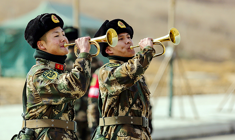 開(kāi)訓(xùn)！武警甘肅省總隊(duì)拉開(kāi)新年度軍事訓(xùn)練戰(zhàn)幕（組圖）