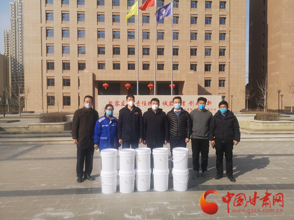 【甘肅全民戰(zhàn)“疫”】暖心！民革蘭州市委會(huì)捐助首批1噸防疫物資（圖）