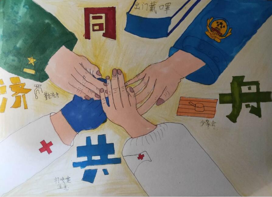 “疫情當(dāng)前，孩子們有‘畫’說(shuō)”作品展播（三十八）