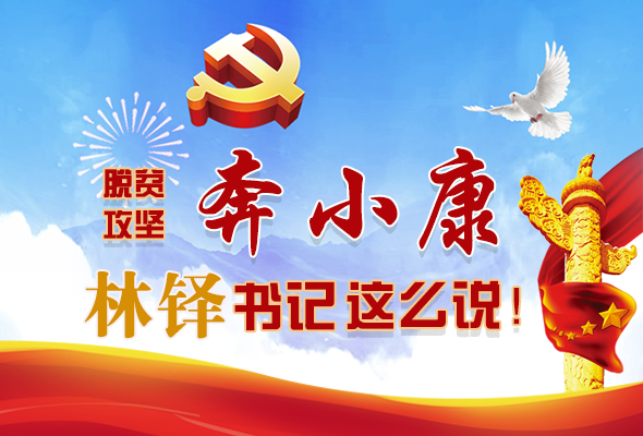 長(zhǎng)圖|脫貧奔小康，林鐸書記這么說！