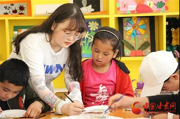 關愛山區(qū)的孩子 西北師大學子在東鄉(xiāng)、會寧開展體育美育浸潤行動活動