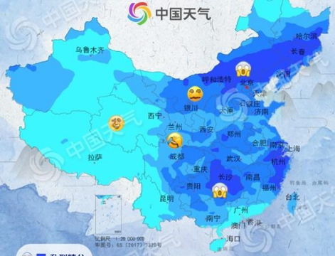 寒潮來了！今明兩天甘肅省大部將降溫6℃至8℃