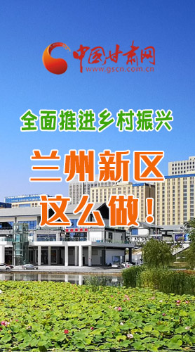 圖解|全面推進鄉(xiāng)村振興 蘭州新區(qū)這么做！