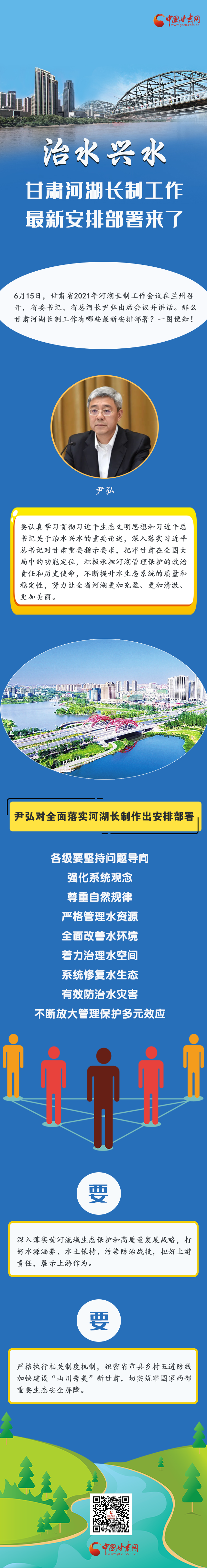 圖解|速看！甘肅河湖長(zhǎng)制工作最新安排部署來(lái)了