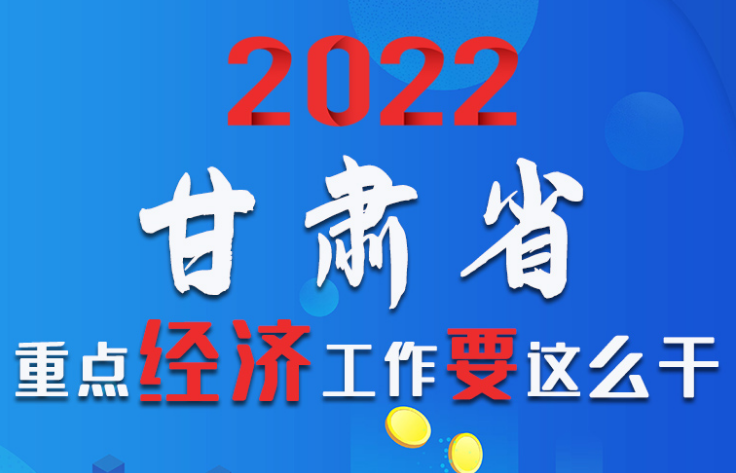 【甘快看·圖解】速覽！2022甘肅省重點(diǎn)經(jīng)濟(jì)工作要這么干！