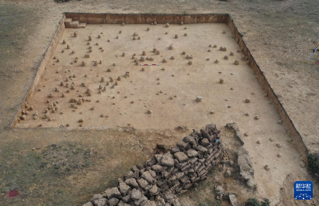 四川稻城縣皮洛舊石器時代遺址探方發(fā)掘情況（資料圖）。