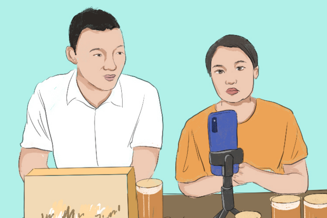 手繪|攢勁！閃閃發(fā)光的up青年