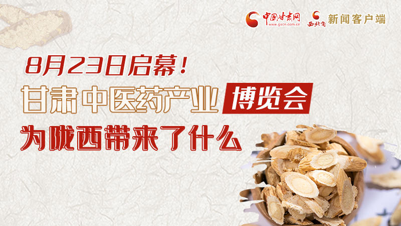 長圖丨8月23日啟幕，甘肅這場行業(yè)盛會為隴西帶來了什么？