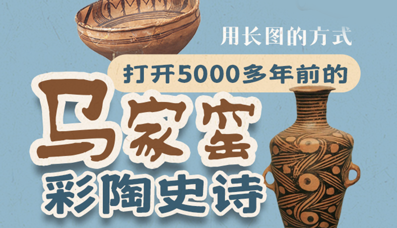 用長圖的方式，打開5000多年前的馬家窯彩陶史詩